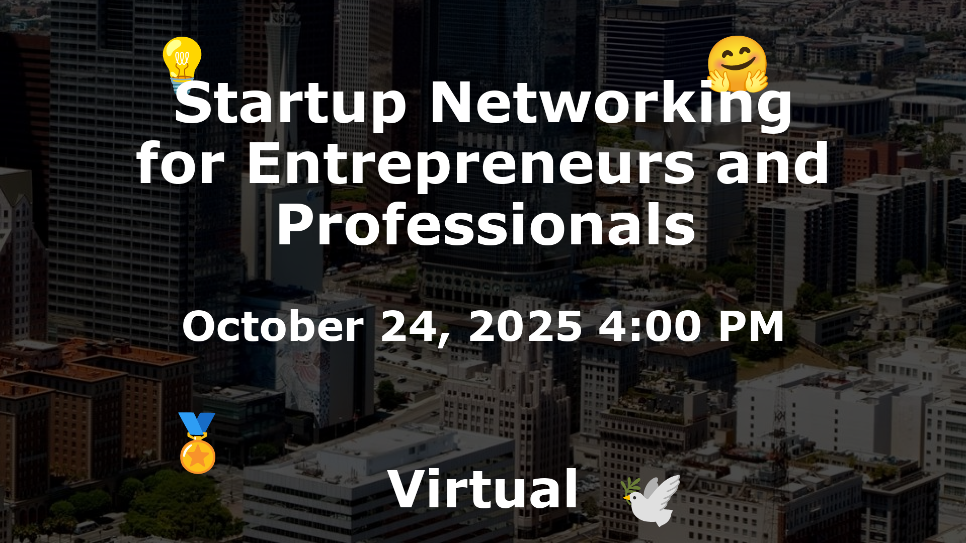 Startup Networking for Entrepreneurs and Professionals event image